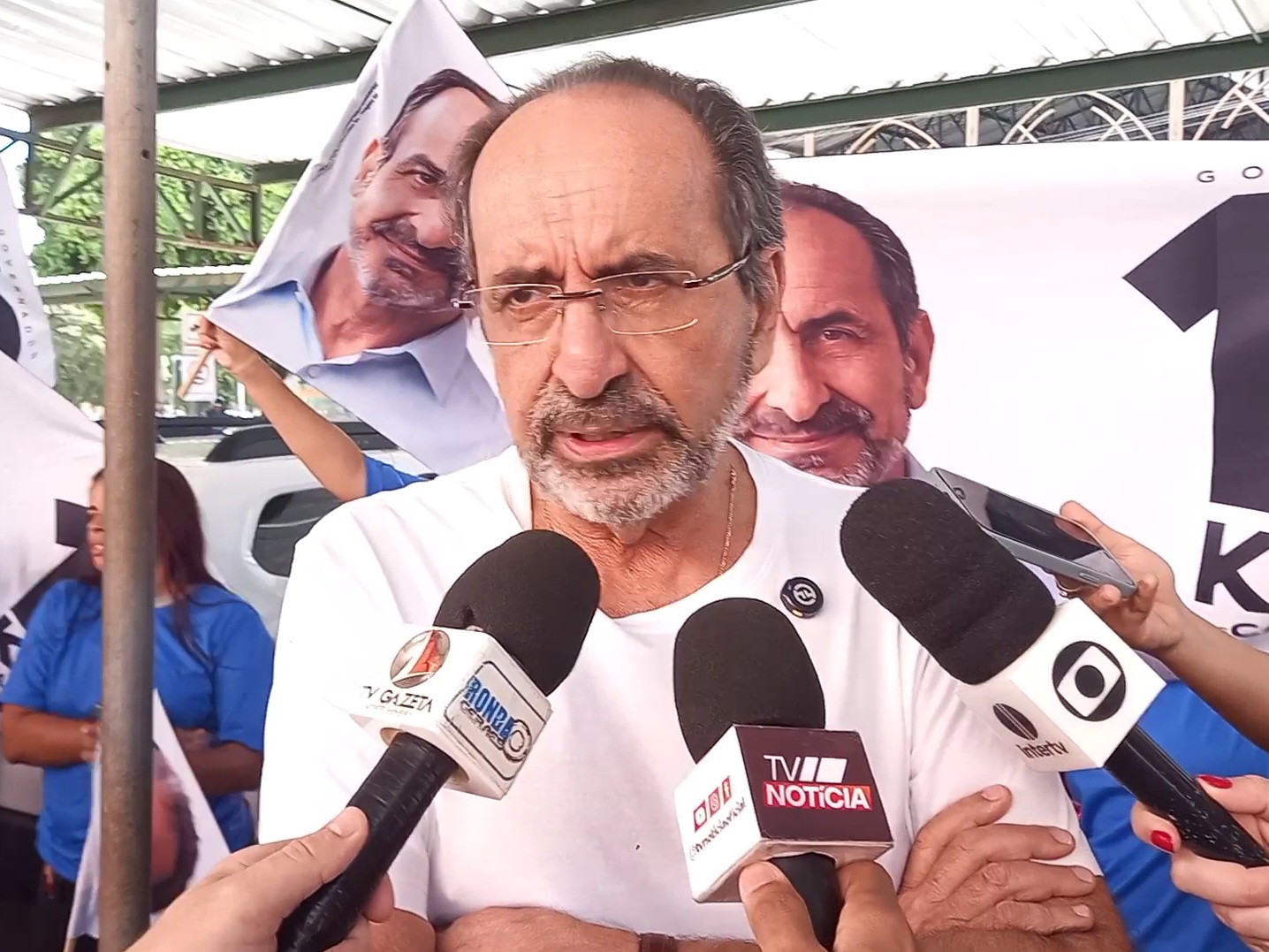 Alexandre Kallil, candidato ao governo de Minas, critica o atual governo e destaca as experiências como prefeito de BH.